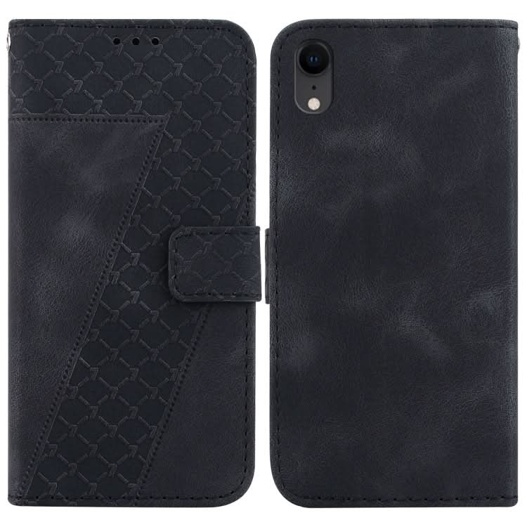 Seven-shaped Embossed Leather Phone Case, Series 1