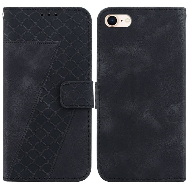 Seven-shaped Embossed Leather Phone Case, Series 1