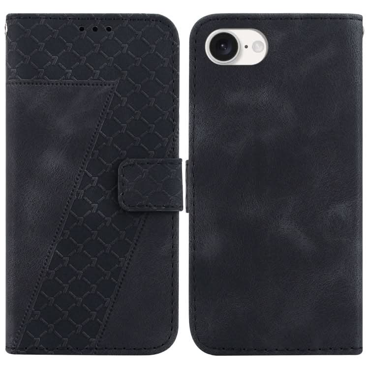 Seven-shaped Embossed Leather Phone Case, Series 4