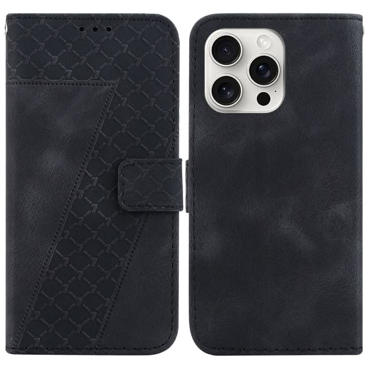 Seven-shaped Embossed Leather Phone Case, Series 3