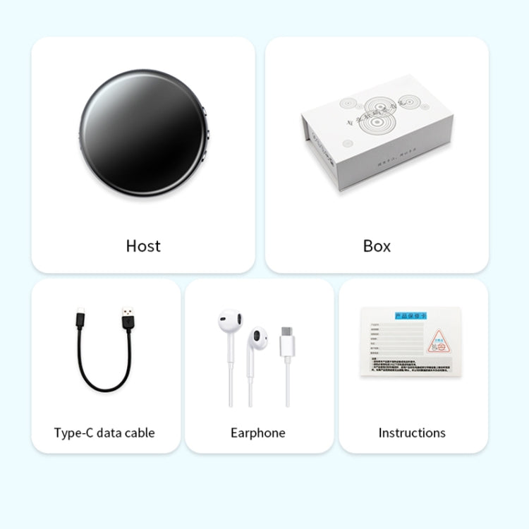 JNN M29 Portable Noise Reduction Smart Voice Control Magnetic Recorder