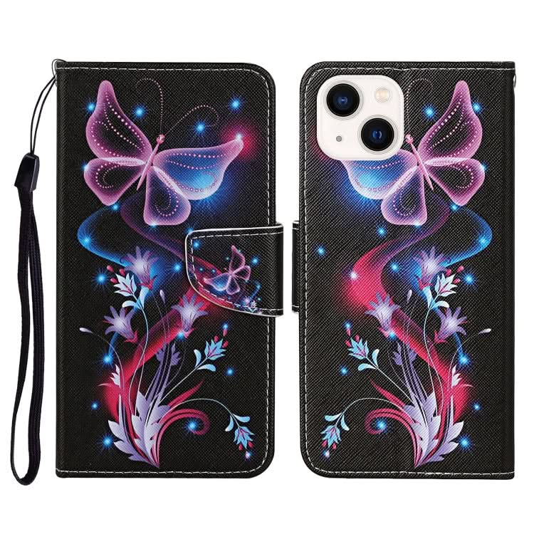 3D Colored Drawing Flip Leather Phone Case, Series 3