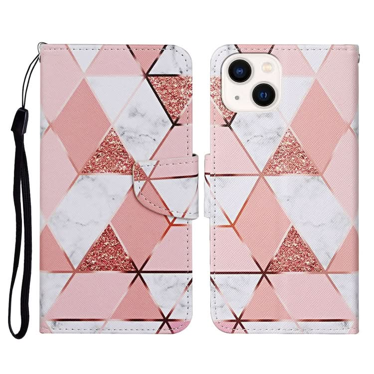 3D Colored Drawing Flip Leather Phone Case, Series 5