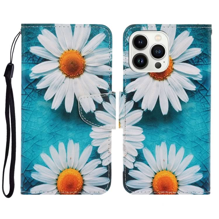 3D Colored Drawing Flip Leather Phone Case, Series 7