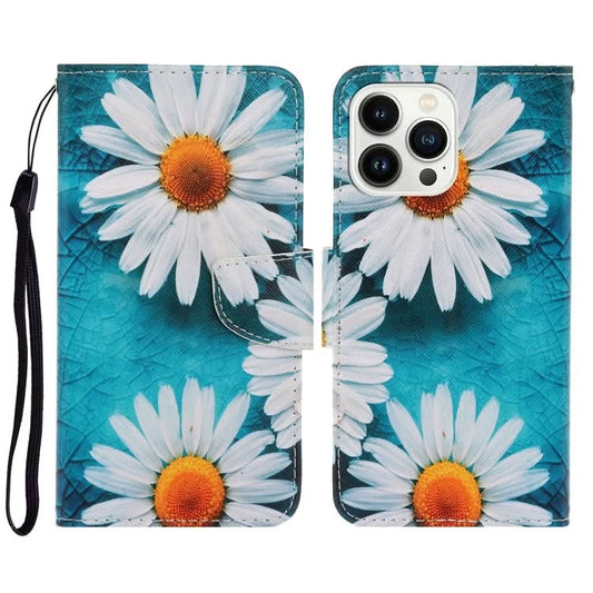 3D Colored Drawing Flip Leather Phone Case, Series 7