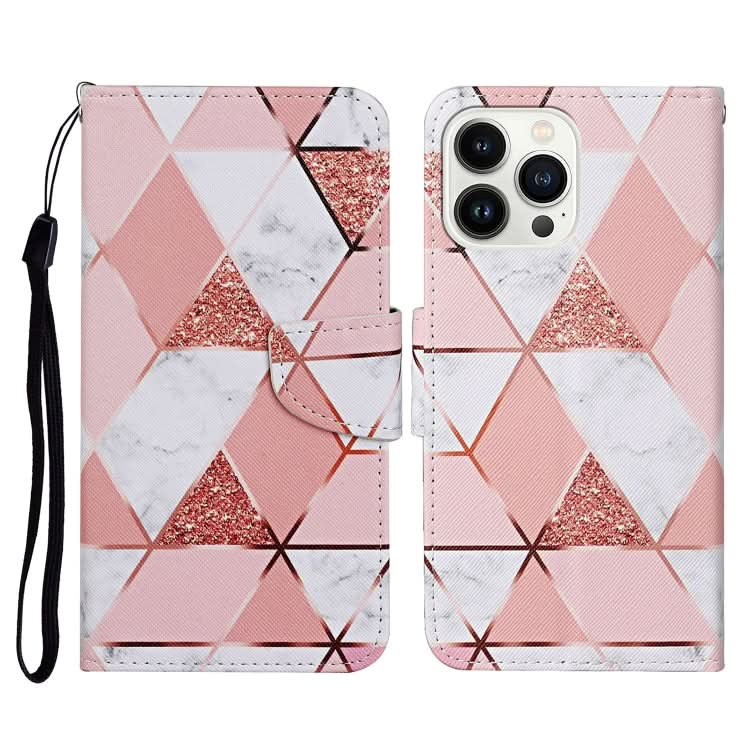 3D Colored Drawing Flip Leather Phone Case, Series 7