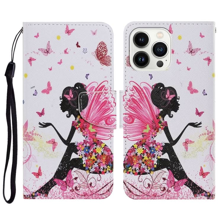 3D Colored Drawing Flip Leather Phone Case, Series 7