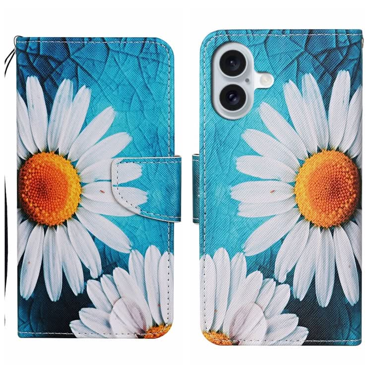 3D Colored Drawing Flip Leather Phone Case, Series 6