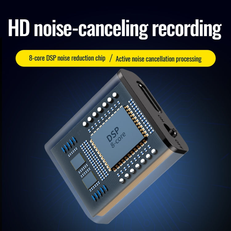 JNN Q8 Portable HD Noise Reduction Smart Voice Recorder