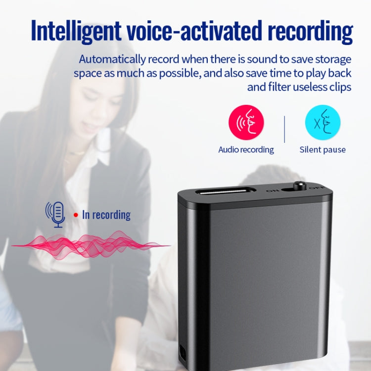 JNN Q8 Portable HD Noise Reduction Smart Voice Recorder Reluova