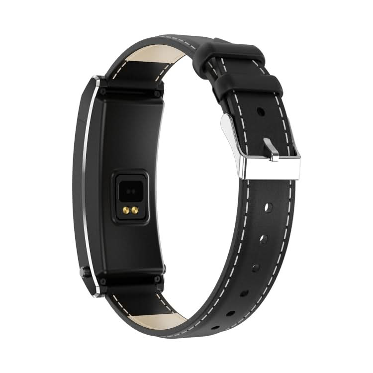 K13S 1.14 inch TFT Screen Leather Strap Smart Calling Bracelet Supports Sleep Management/Blood Oxygen Monitoring