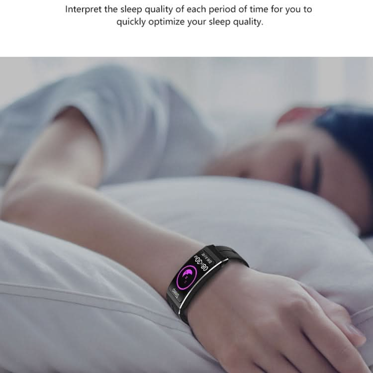 K13S 1.14 inch TFT Screen Leather Strap Smart Calling Bracelet Supports Sleep Management/Blood Oxygen Monitoring