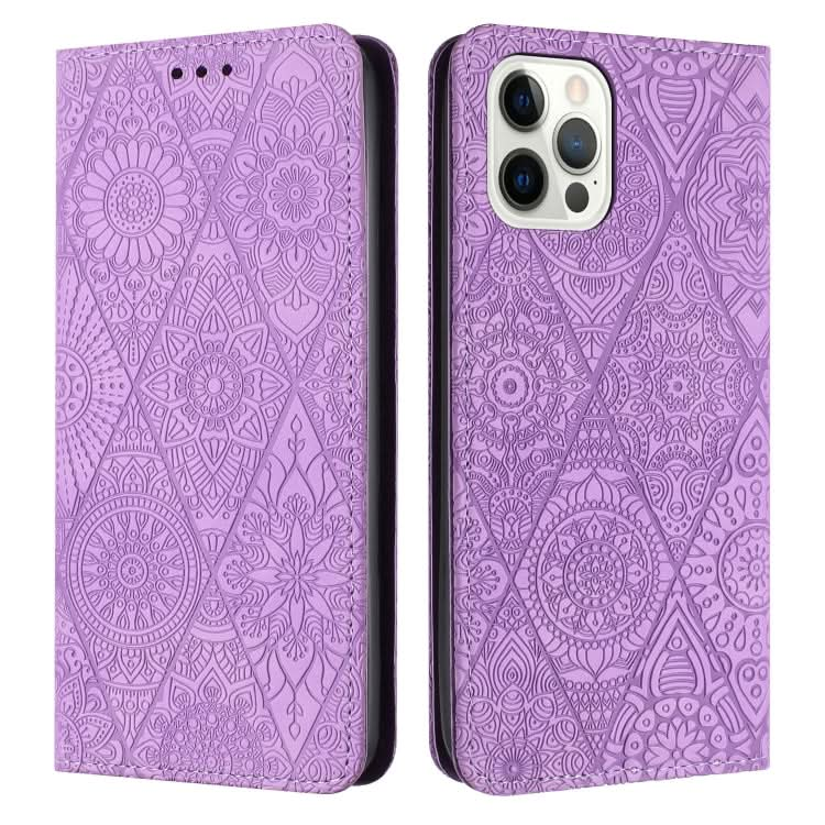 Ethnic Embossed Adsorption Leather Phone Case, Series 2