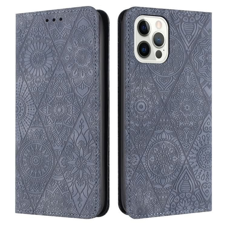 Ethnic Embossed Adsorption Leather Phone Case, Series 2