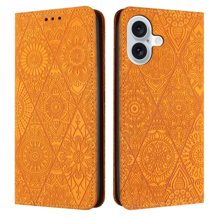 Ethnic Embossed Adsorption Leather Phone Case, Series 1