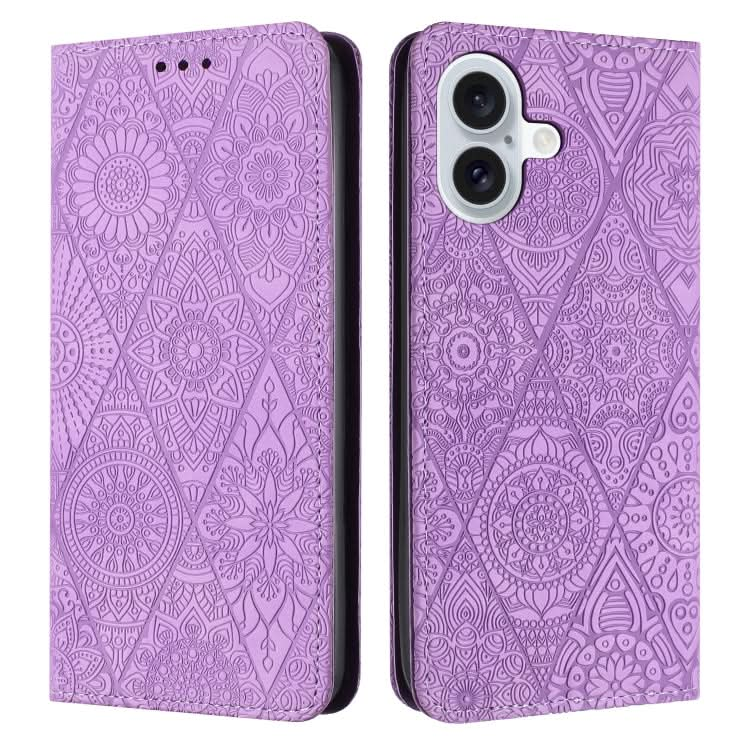 Ethnic Embossed Adsorption Leather Phone Case, Series 1