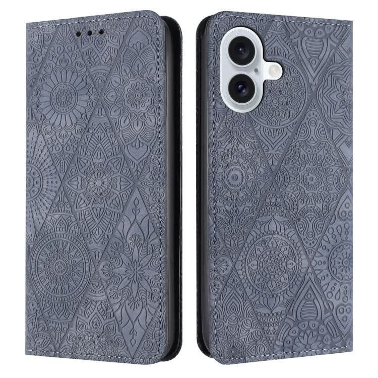 Ethnic Embossed Adsorption Leather Phone Case, Series 1