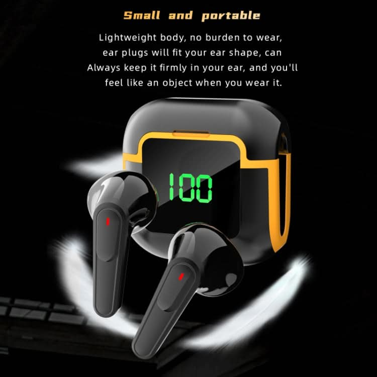 Pro 90 HIFI Level Intelligent Digital Display V5.3 Bluetooth Earphones