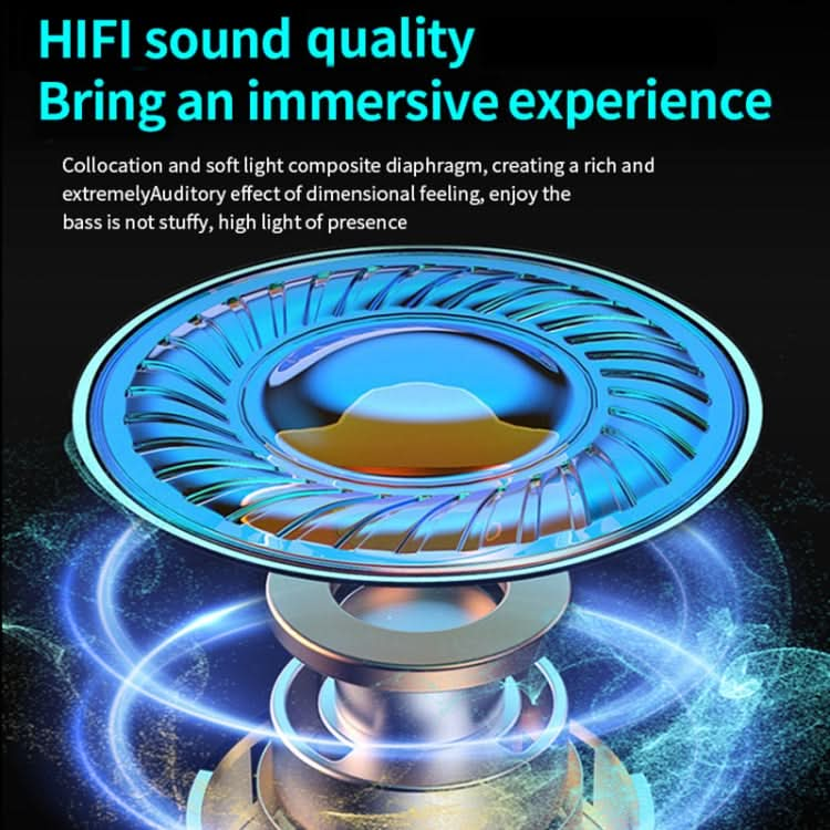 TG09 HIFI Level Noise Reduction Bluetooth 5.3 Gaming Earphones