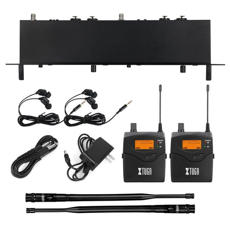 XTUGA RW2080 UHF Wireless Stage Singer In-Ear Monitor System