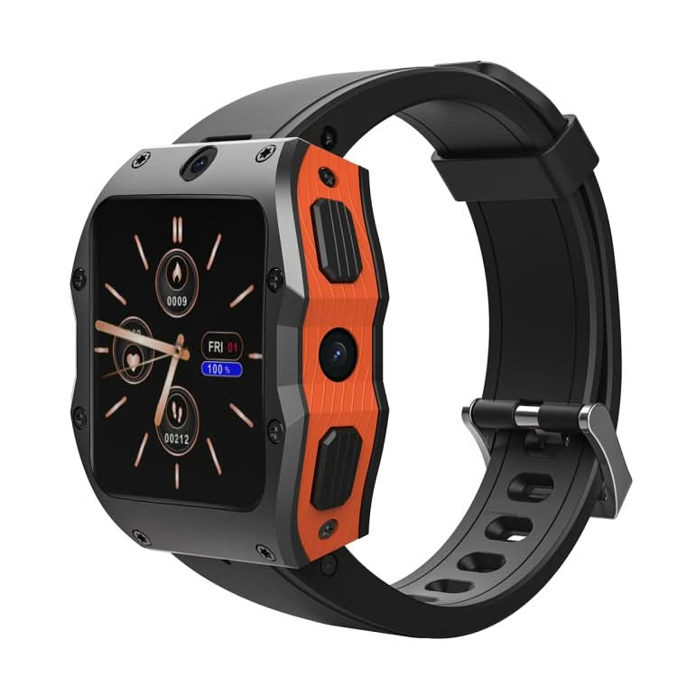 Model X 1.99 inch IP68 Waterproof Android 9.0 4G Dual Cameras Matte Smart Watch