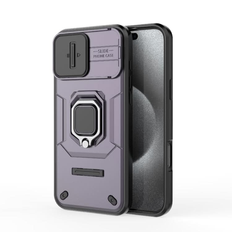 Sliding Camshield TPU + PC Shockproof Phone Case with Holder, Series 3