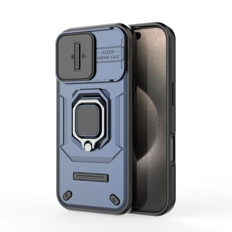 Sliding Camshield TPU + PC Shockproof Phone Case with Holder, Series 2