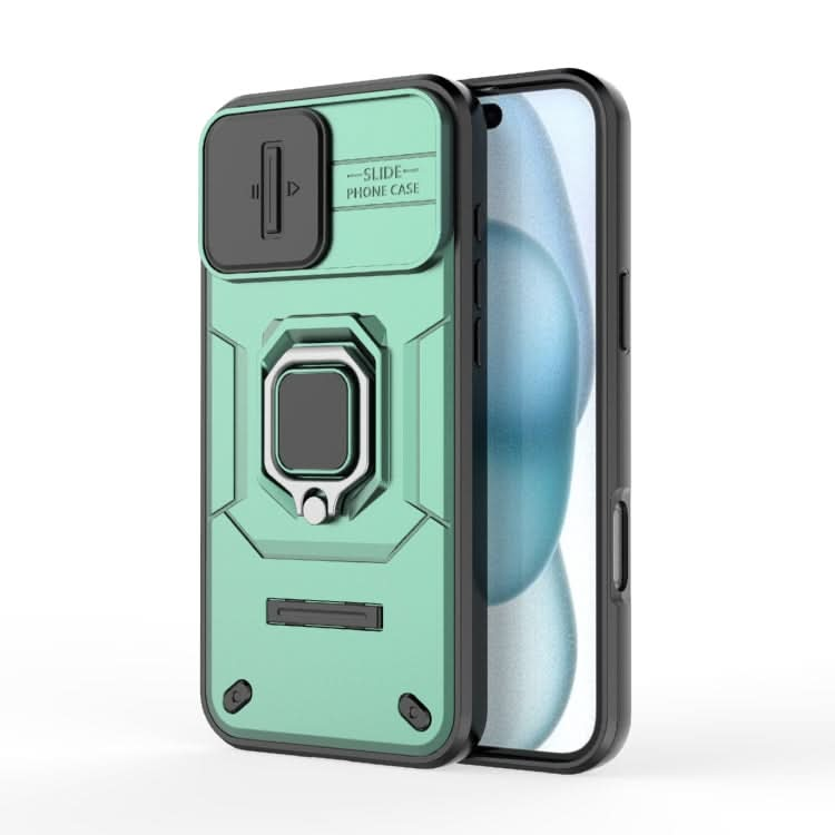 Sliding Camshield TPU + PC Shockproof Phone Case with Holder, Series 1