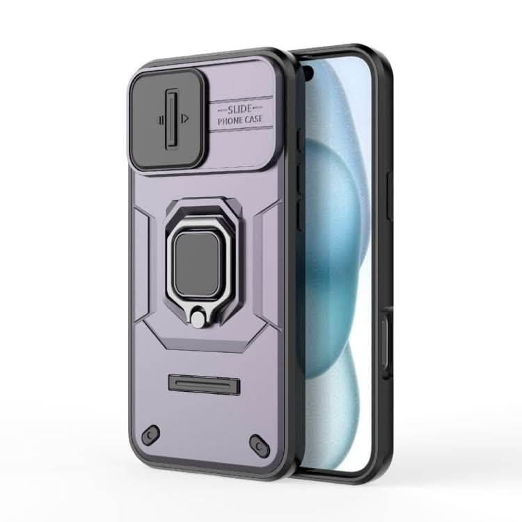 Sliding Camshield TPU + PC Shockproof Phone Case with Holder, Series 1