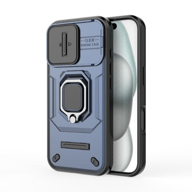 Sliding Camshield TPU + PC Shockproof Phone Case with Holder, Series 1