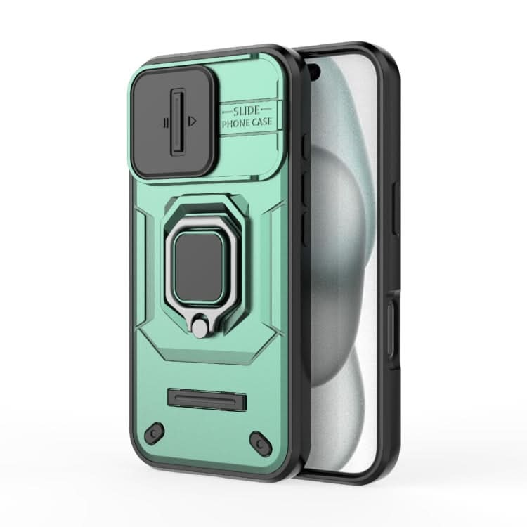 Sliding Camshield TPU + PC Shockproof Phone Case with Holder, Series 1