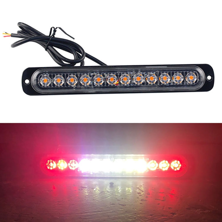 DC12V-24V / 36W Car Truck Emergency Strobe Flash Warning Light 12LEDs Long Ultra-thin Side Lights ÎҵÄÉ̵ê