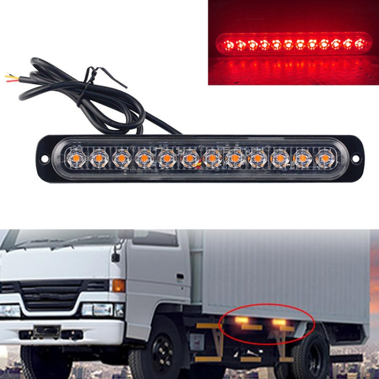 DC12V-24V / 36W Car Truck Emergency Strobe Flash Warning Light 12LEDs Long Ultra-thin Side Lights ÎҵÄÉ̵ê