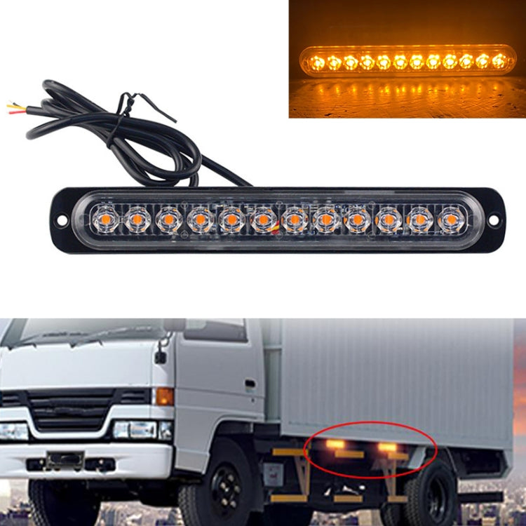 DC12V-24V / 36W Car Truck Emergency Strobe Flash Warning Light 12LEDs Long Ultra-thin Side Lights ÎҵÄÉ̵ê