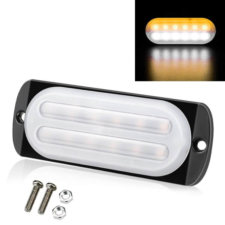 DC12V-24V / 36W Car Truck Emergency Strobe Flash Warning Light 12LEDs Ultra-thin Side Lights ÎҵÄÉ̵ê