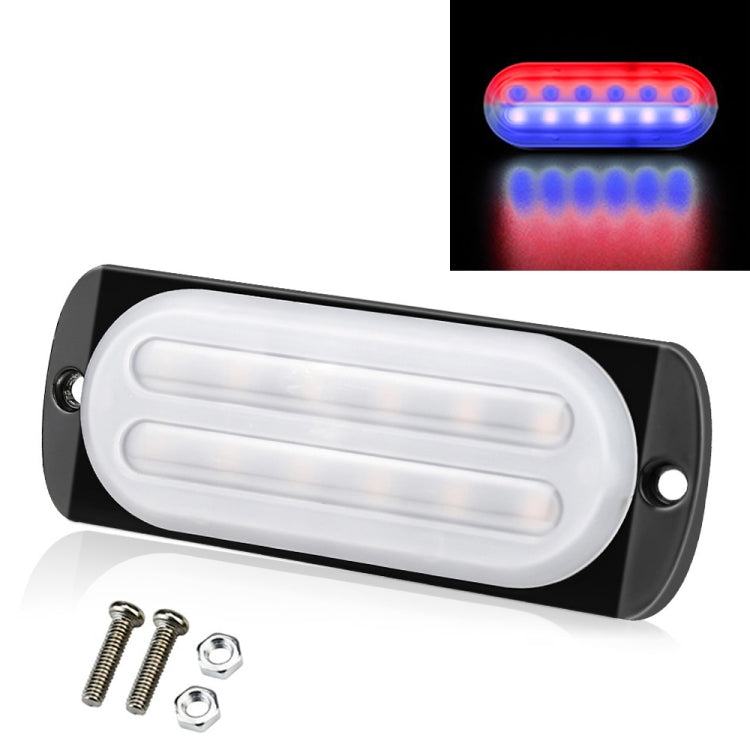 DC12V-24V / 36W Car Truck Emergency Strobe Flash Warning Light 12LEDs Ultra-thin Side Lights