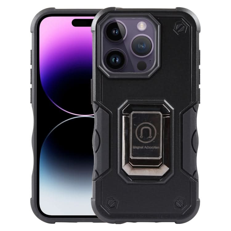 Ring Holder Non-slip Shockproof Armor Phone Case, Series 1