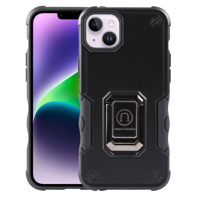 Ring Holder Non-slip Shockproof Armor Phone Case, Series 1