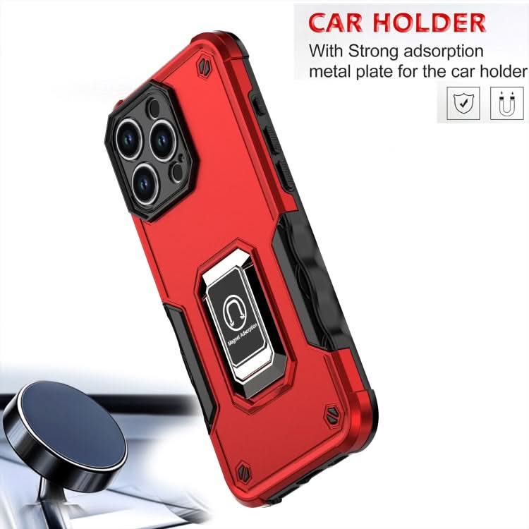 Ring Holder Non-slip Shockproof Armor Phone Case, Series 3