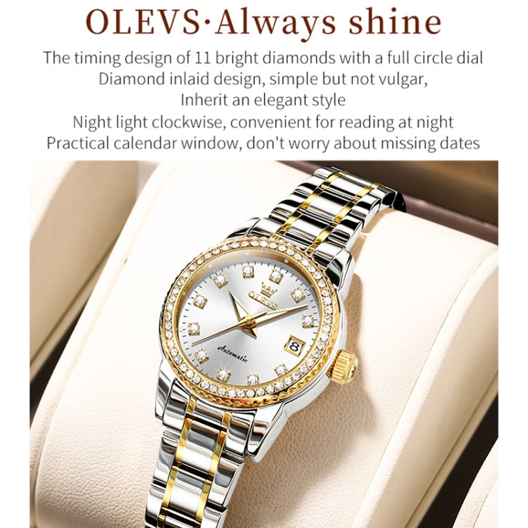 OLEVS 7003 Women Multifunctional Waterproof Mechanical Watch