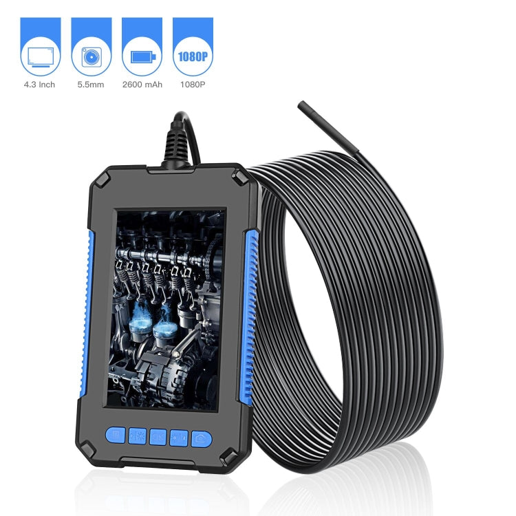 P40 5.5mm HD Blue Waterproof Portable Integrated Hand-held Vertical Screen Industry Endoscope Reluova