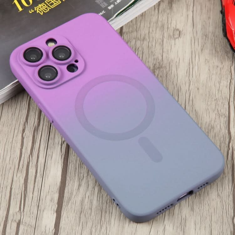 Liquid TPU Silicone Gradient MagSafe Phone Case, Series 1