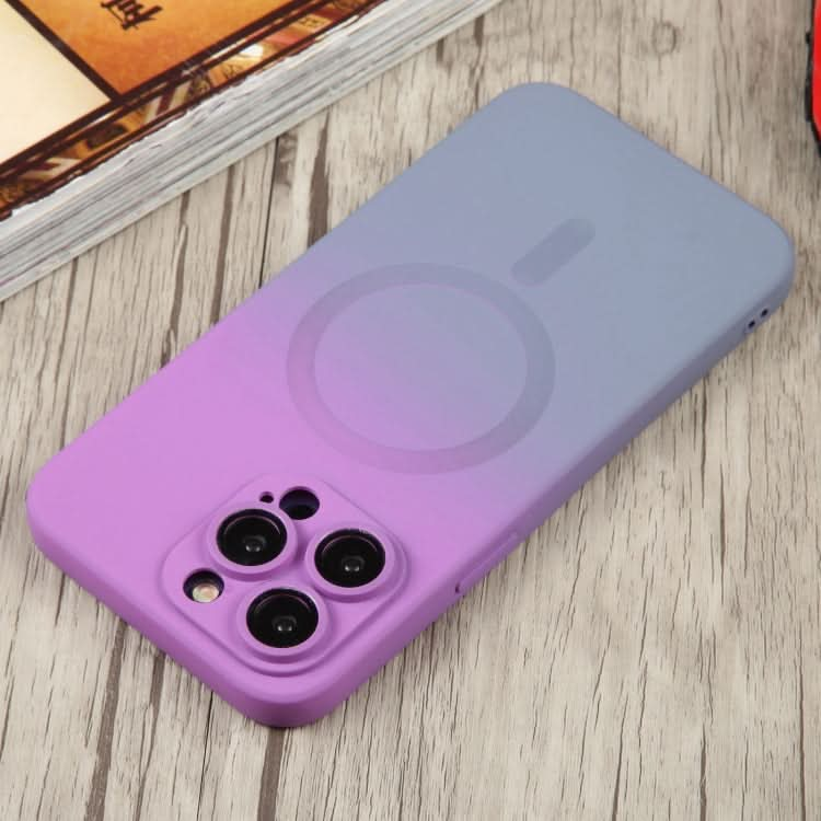 Liquid TPU Silicone Gradient MagSafe Phone Case, Series 1