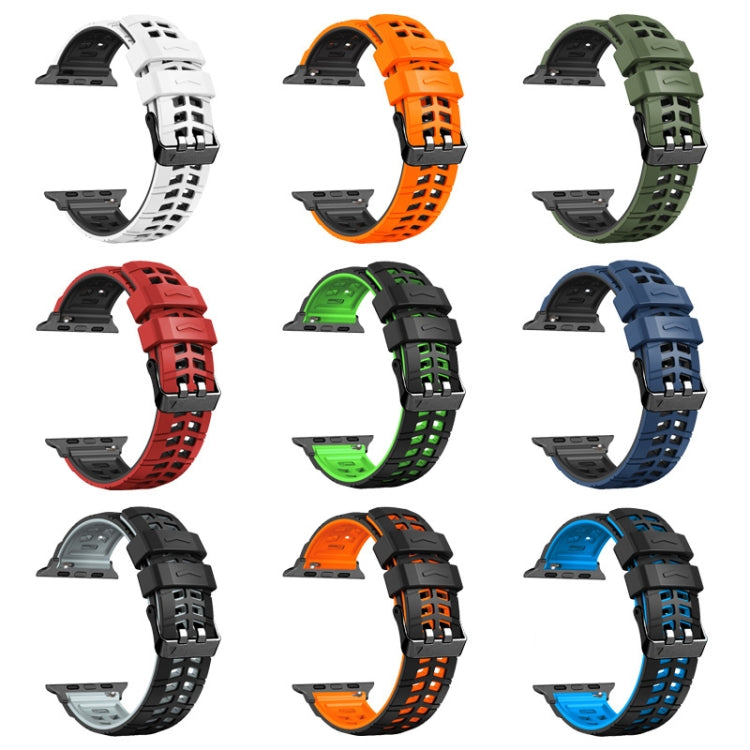 Twill Dual-row Buckle Silicone Watch Band, Series 1