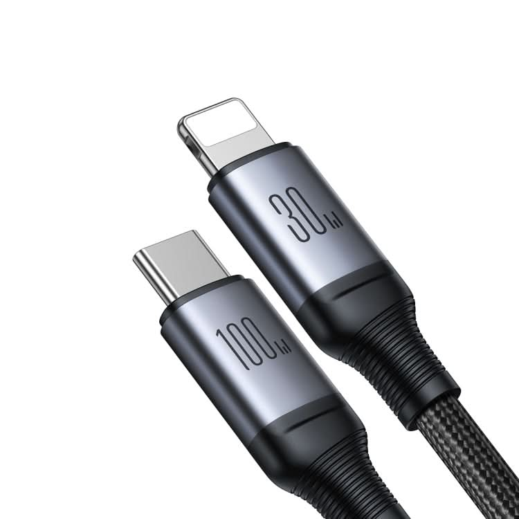 JOYROOM A21 100W Type-C to Type-C+8 Pin 2 in 1 Charging Cable, Length: 1.5m