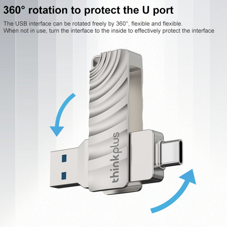 Lenovo Thinkplus MU232 USB 3.2 + USB-C / Type-C Dual Head Flash Drive My Store