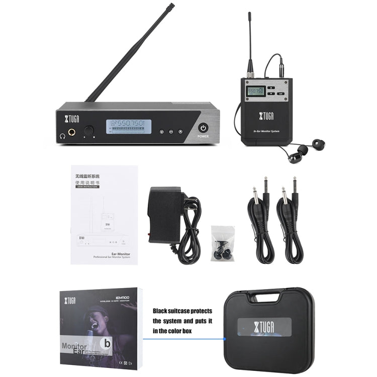 XTUGA  IEM1100 Professional Wireless In Ear Monitor System