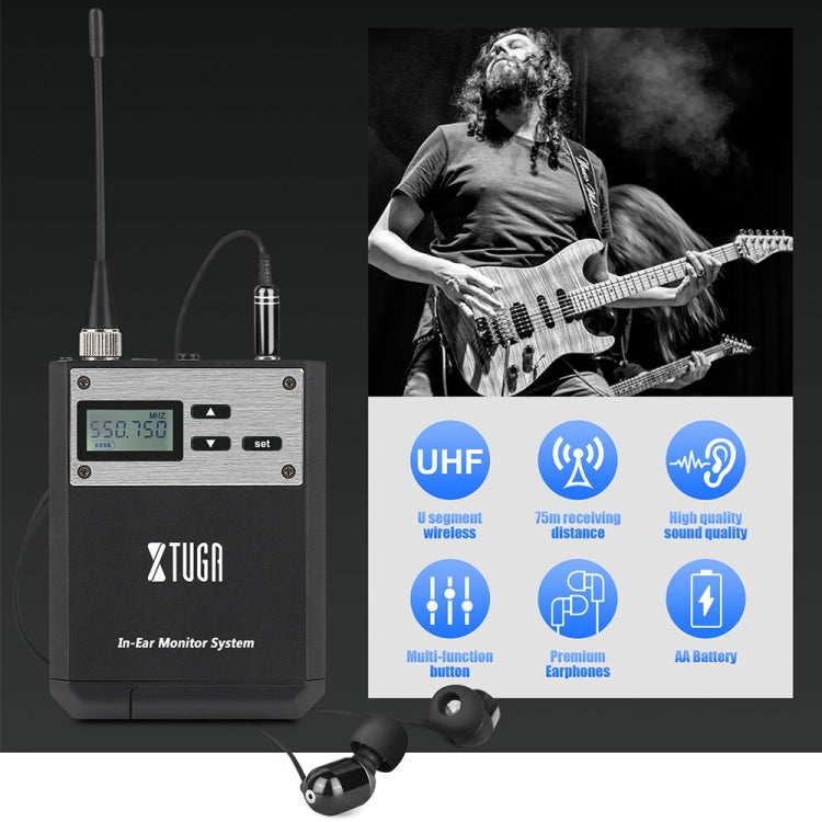 XTUGA  IEM1100 Professional Wireless In Ear Monitor System