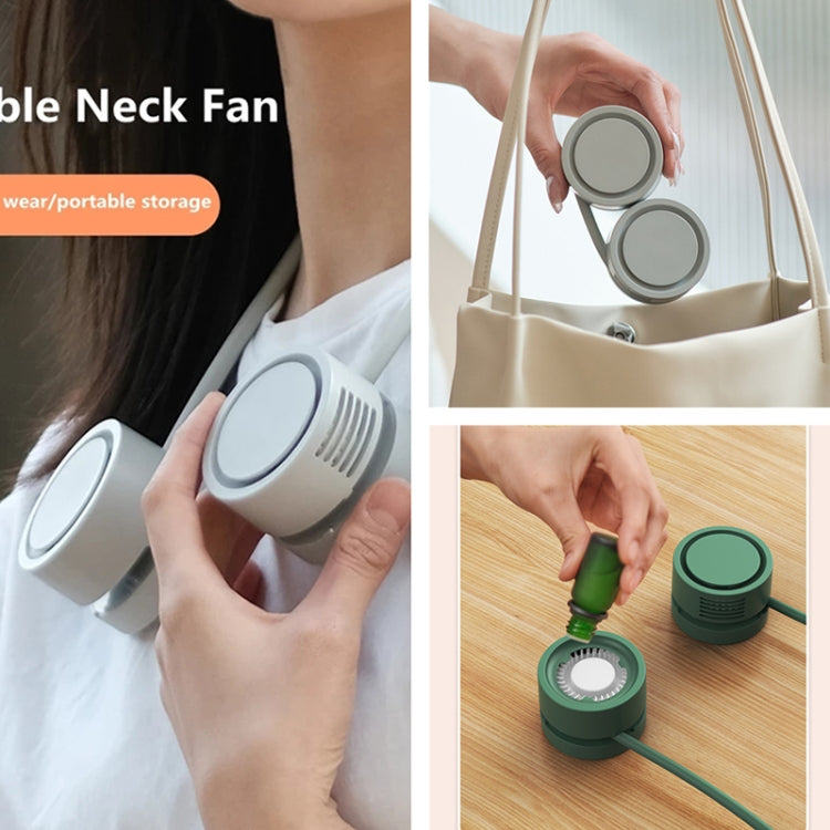 DQ209 Portable Hanging Neck Mute Aroma Diffuser Small Fan