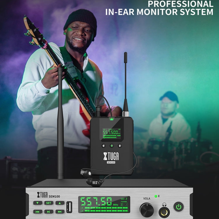 XTUGA SEM100 Professional Wireless In Ear Monitor System